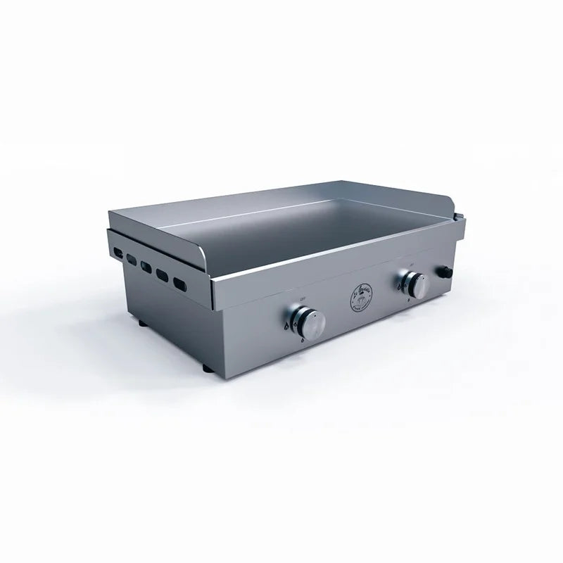 Le Griddle 30-Inch Built-In / Countertop Dual Burner Gas Griddle (GFE75)