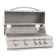 Blaze 32" 4-Burner Premium LTE Built-In Gas Grill with Rear Infrared Burner & Grill Lights - View 2