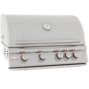 Blaze 32" 4-Burner Premium LTE Built-In Gas Grill with Rear Infrared Burner & Grill Lights - View 5