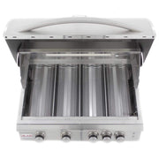 Blaze 32" 4-Burner Premium LTE Built-In Gas Grill with Rear Infrared Burner & Grill Lights - View 8