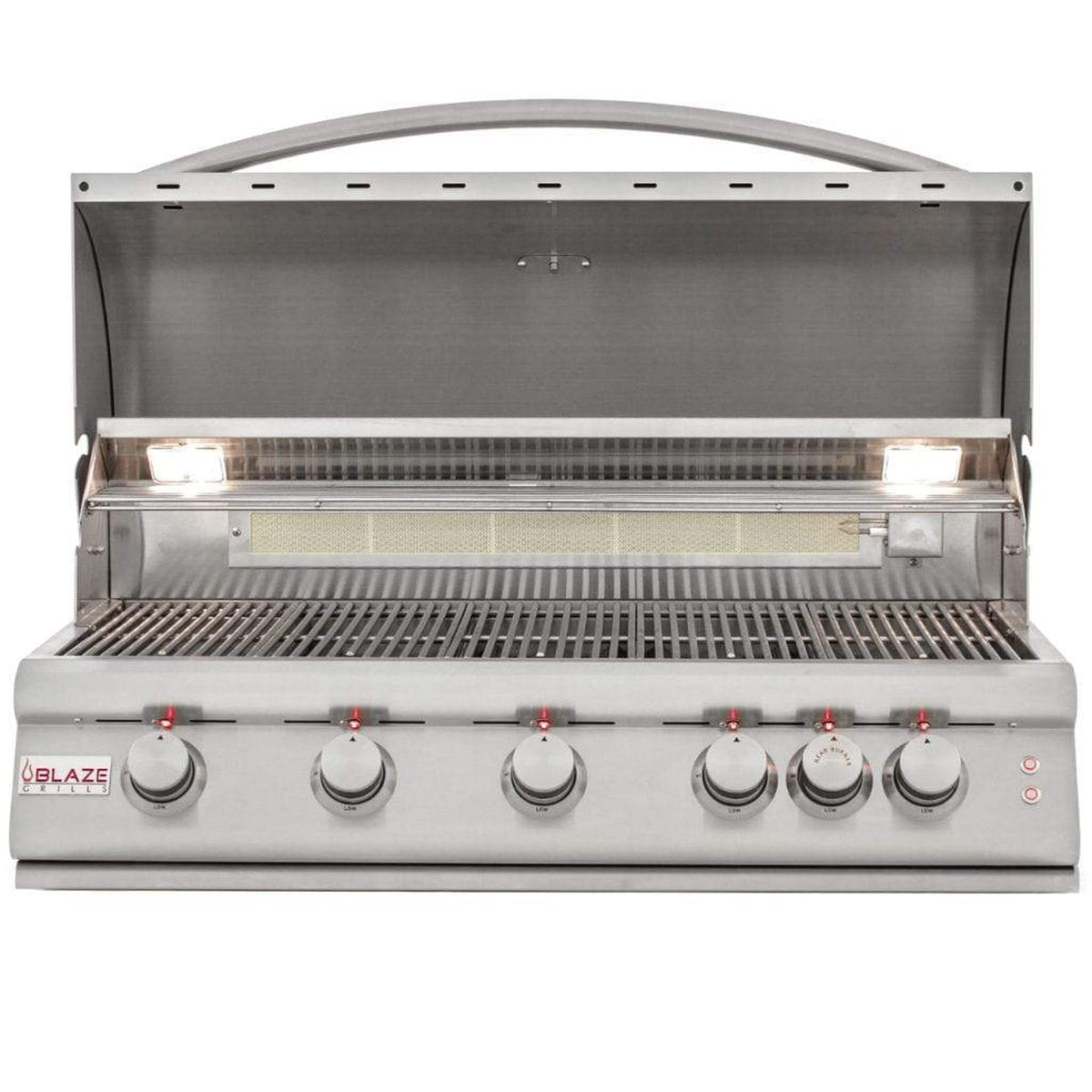 Blaze 40" 5-Burner Premium LTE Built-In Gas Grill with Lights - View 4