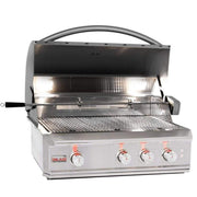 Blaze Professional LUX 34" 3-Burner Built-In Gas Grill with Rear Infrared Burner - View 2