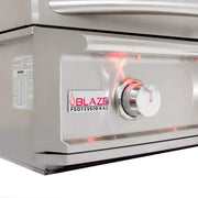 Blaze Professional LUX 34" 3-Burner Built-In Gas Grill with Rear Infrared Burner - View 3