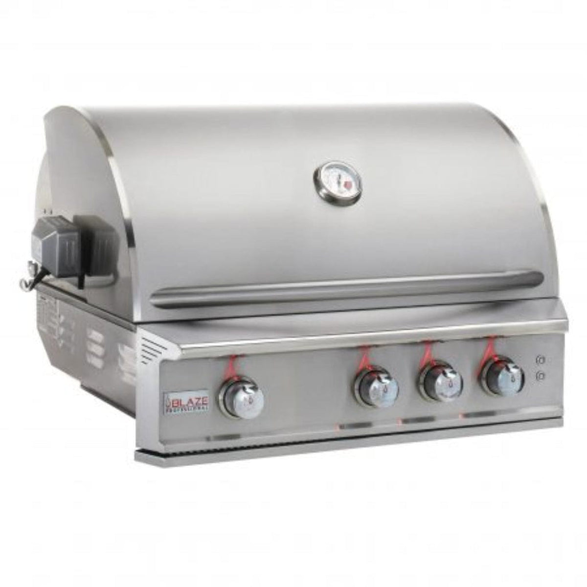 Blaze Professional LUX 34" 3-Burner Built-In Gas Grill with Rear Infrared Burner - View 4