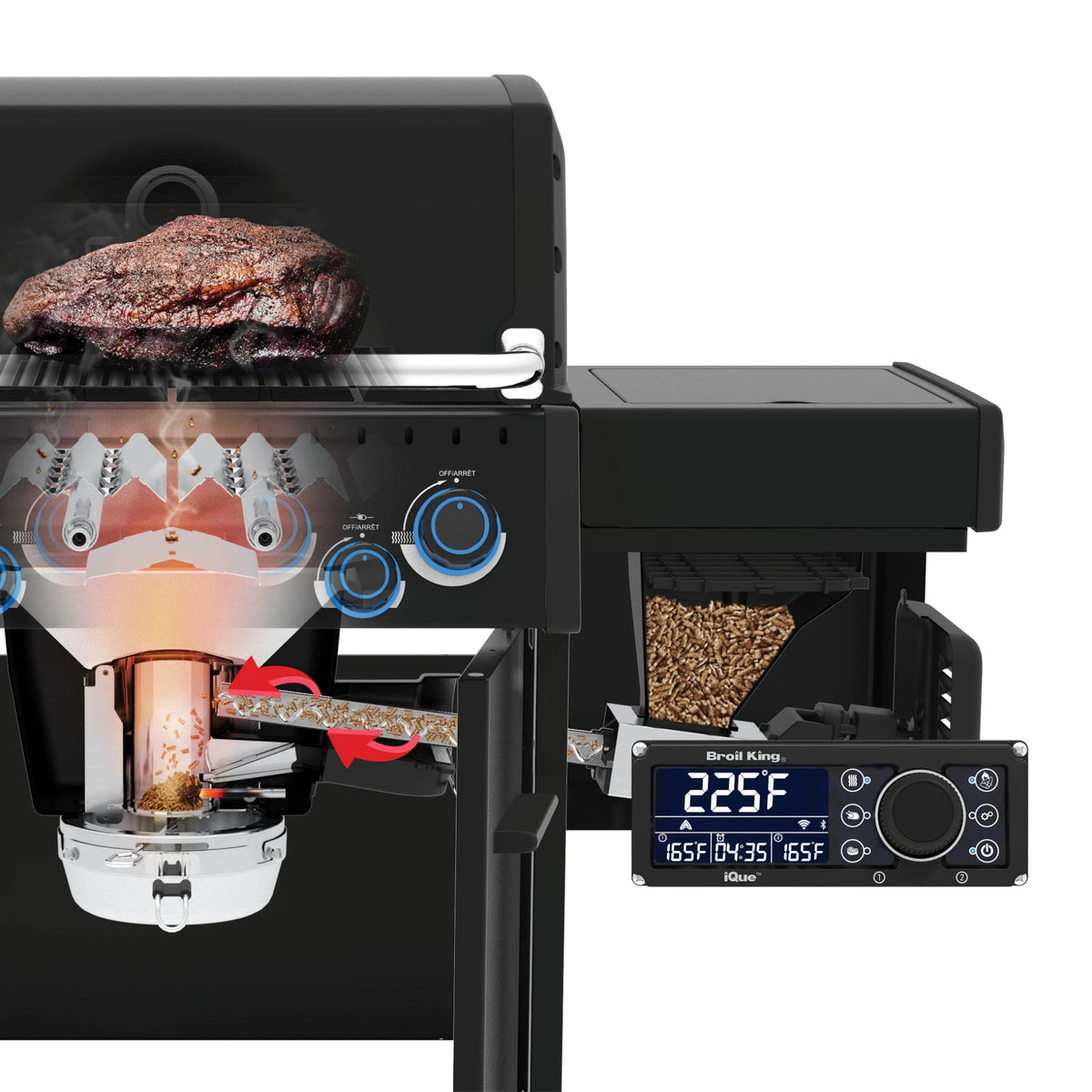 Broil King Pellet Module for Baron 400 Series 4-Burner Gas Grills