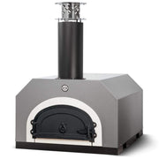 Chicago Brick Oven CBO-500 27" x 22" Cooking Surface, Preassembled Wood Fired Countertop Pizza Oven With Silver Vein Hood - View 2