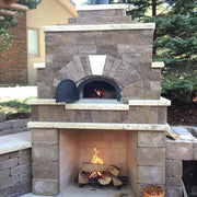 Chicago Brick Oven CBO-500 27" x 22" Cooking Surface Wood Fired DIY Pizza Oven Kit - View 6
