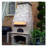 Chicago Brick Oven CBO-500 27" x 22" Cooking Surface Wood Fired DIY Pizza Oven Kit - View 9