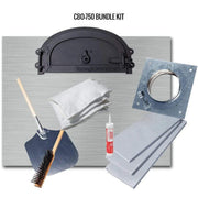 Chicago Brick Oven CBO-750 38" x 28" Cooking Surface Wood Fired DIY Pizza Oven Kit - View 14