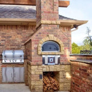 Chicago Brick Oven CBO-750 38" x 28" Hybrid Wood/Natural Gas DIY Pizza Oven Kit (Residential) - View 6