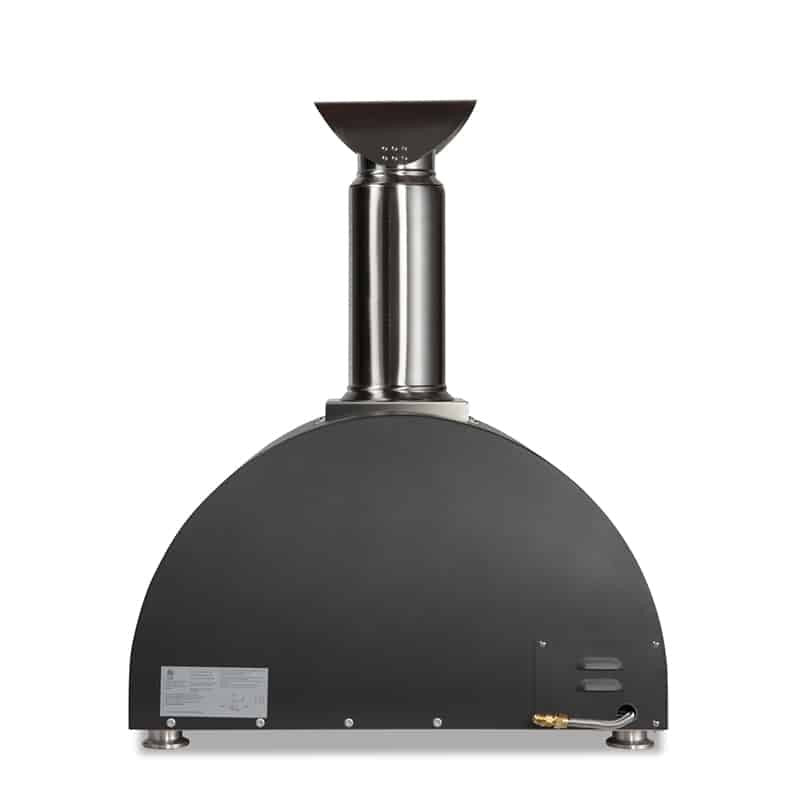 Coyote 30" Matte Black Hybrid Multi-Fuel Natural Gas Outdoor Pizza Oven - View 3