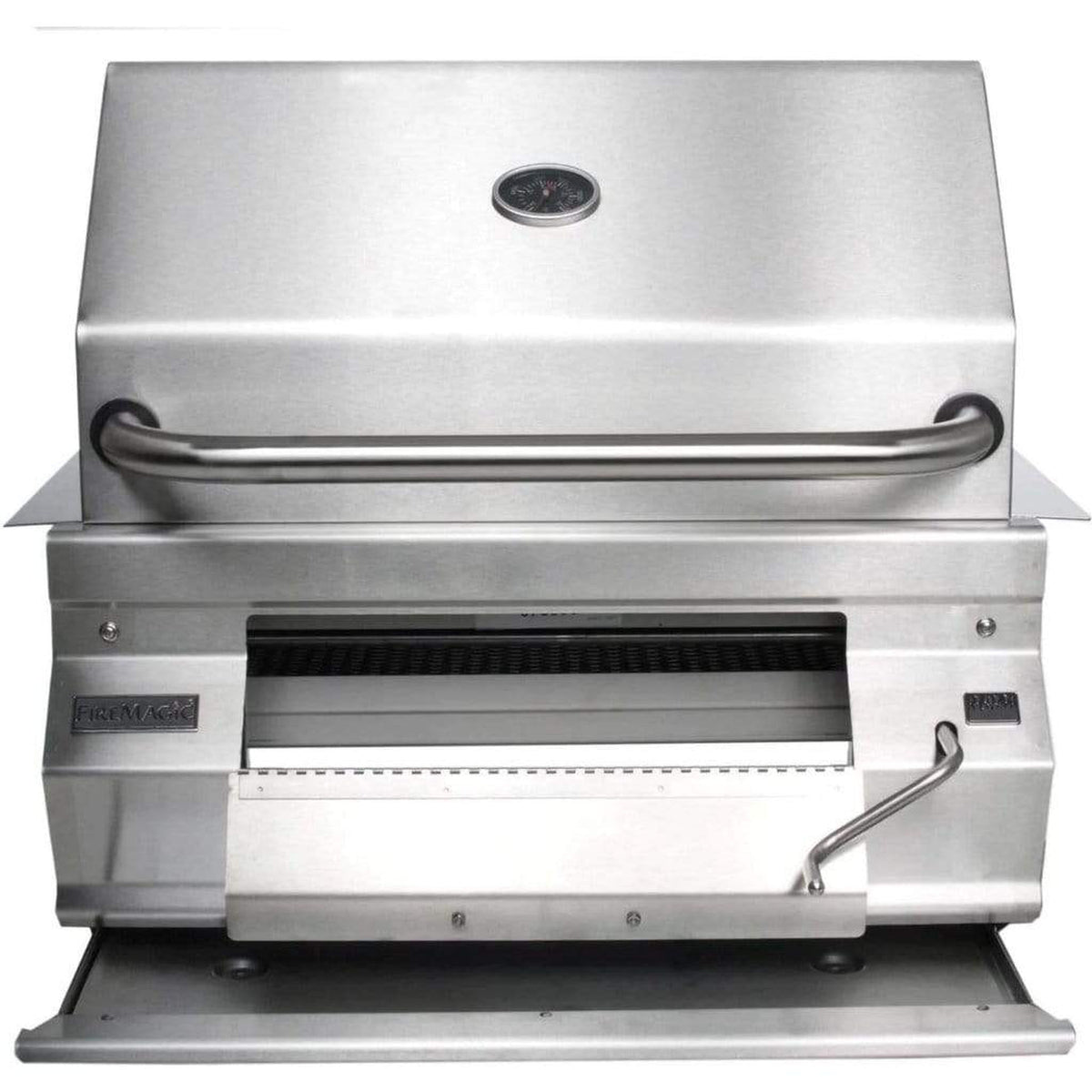 Fire Magic 30" 14-SC01C-A Legacy Built-In Charcoal Grill w/ Analog Thermometer - View 3