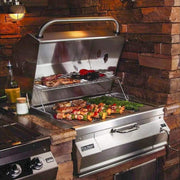 Fire Magic 30" 14-SC01C-A Legacy Built-In Charcoal Grill w/ Analog Thermometer - View 7