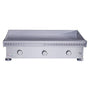 Le Griddle Commercial Series 105 41" 3-Burner Liquid Propane Griddle With 6MM Plate