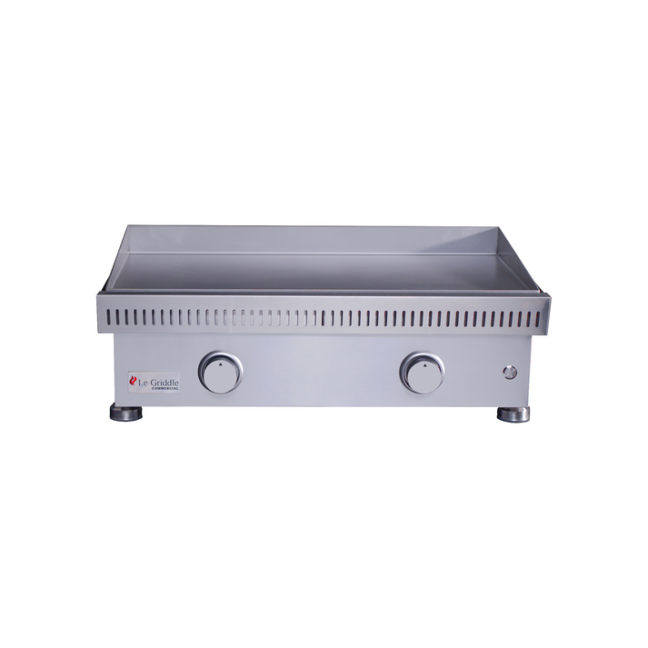 Le Griddle Commercial Series 75 30" 2-Burner Liquid Propane Griddle With 6MM Plate