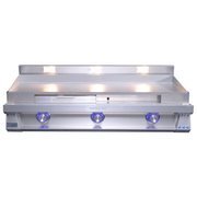 Le Griddle Pro Series 105 41" 3-Burner Liquid Propane Griddle With Lights and 3MM Plate
