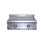 Le Griddle Pro Series 75 30" 2-Burner Natural Gas Griddle With Lights and 3MM Plate