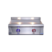 Le Griddle Pro Series 75 30" 2-Burner Liquid Propane Griddle With Lights and 3MM Plate