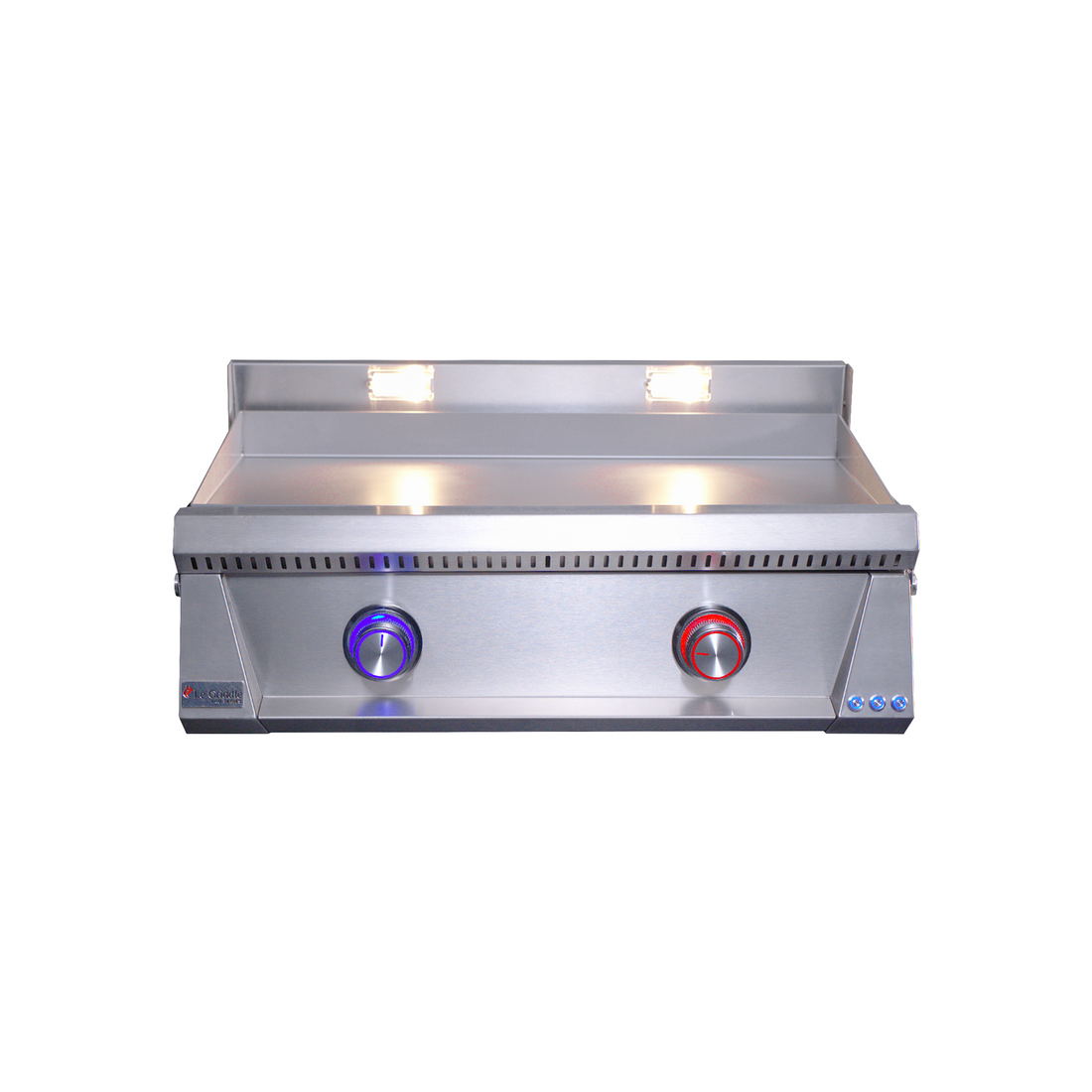 Le Griddle Pro Series 75 30" 2-Burner Liquid Propane Griddle With Lights and 3MM Plate