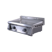 Le Griddle Pro Series 75 30" 2-Burner Natural Gas Griddle With Lights and 3MM Plate