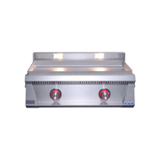 Le Griddle Pro Series 75 30" 2-Burner Liquid Propane Griddle With Lights and 6MM Plate