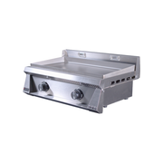 Le Griddle Pro Series 75 30" 2-Burner Liquid Propane Griddle With Lights and 6MM Plate