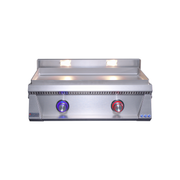 Le Griddle Pro Series 75 30" 2-Burner Natural Gas Griddle With Lights and 6MM Plate