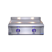 Le Griddle Pro Series 75 30" 2-Burner Liquid Propane Griddle With Lights and 6MM Plate
