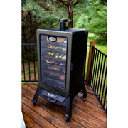 Louisiana Grills 7-Series Steel Construction Powder Coated Finish Vertical Pellet Smoker With Meat Probe - View 3