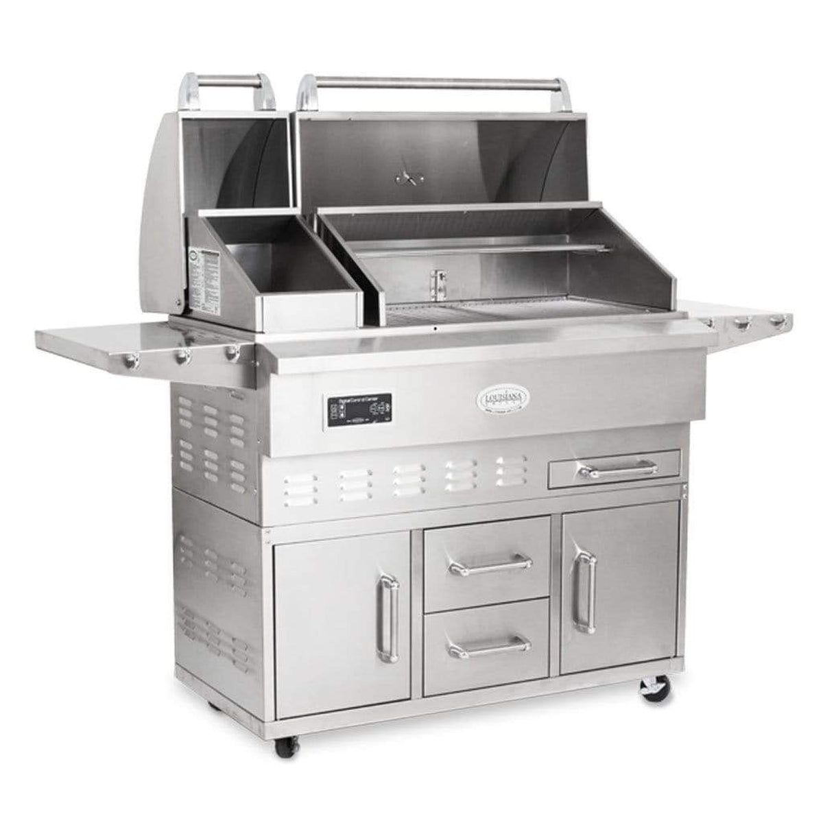 Louisiana Grills LG860C Estate Series Pellet Grill With Cart and Digital Control - View 3