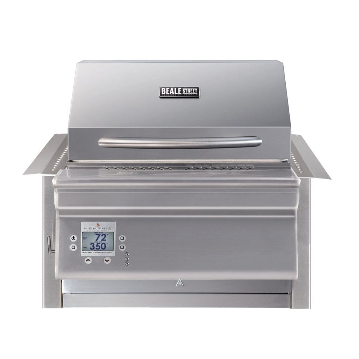 Memphis 34" Stainless Steel Beale Street Built-In Wi-Fi Controlled Pellet Grill - View 1
