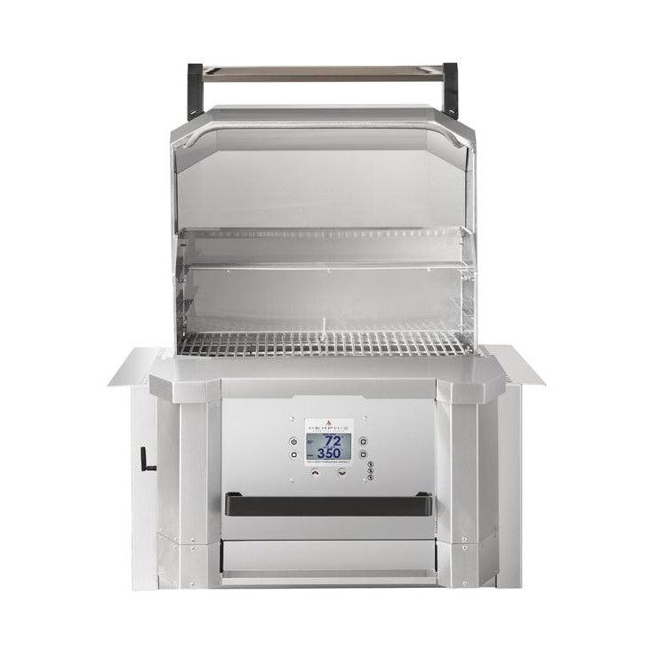 Memphis Elevate ITC2 30" Wi-Fi Controlled Built-In Pellet Grill Head With Direct Flame Technology - View 2