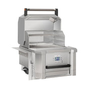 Memphis Elevate ITC2 30" Wi-Fi Controlled Built-In Pellet Grill Head With Direct Flame Technology - View 4
