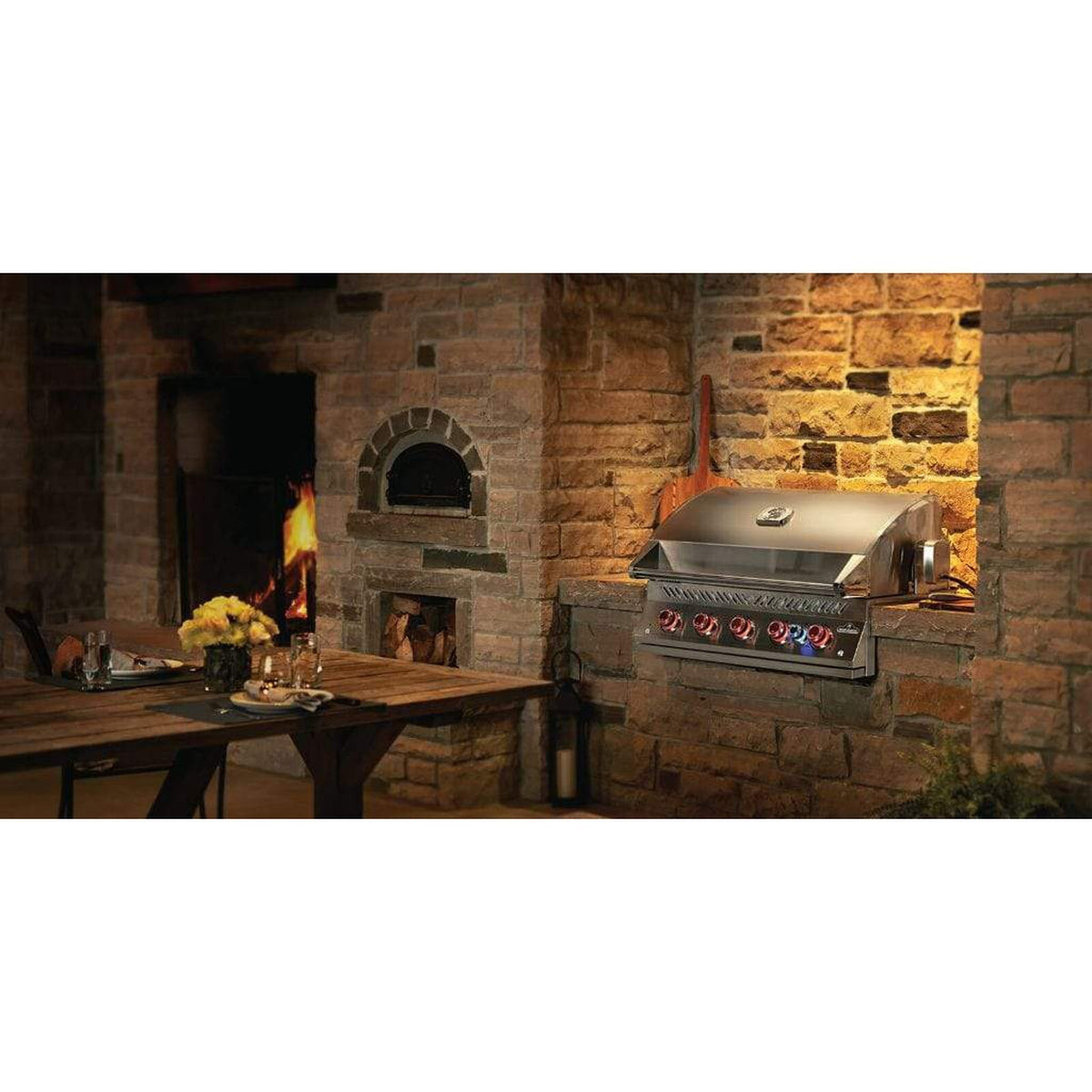 Napoleon 38" Built-in 700 Series Gas Grill with Infrared Rear Burner - View 3