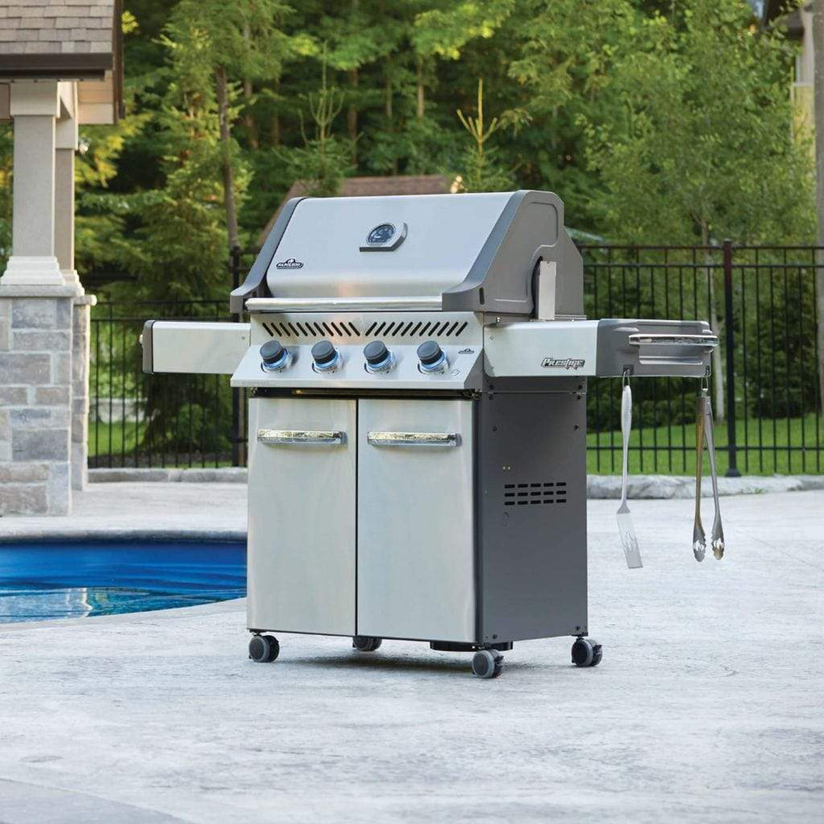 Napoleon 66" Prestige 500 Freestanding Gas Grill - View 2