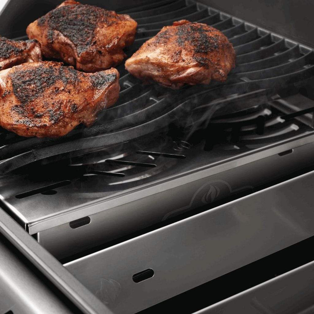 Napoleon 67013 Stainless Steel Sear Plate Smoker Box - View 2