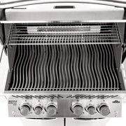 Napoleon 75" Prestige 665 RSIB Freestanding Gas Grill with Infrared Rear Burner & Infrared Side Burner - View 5