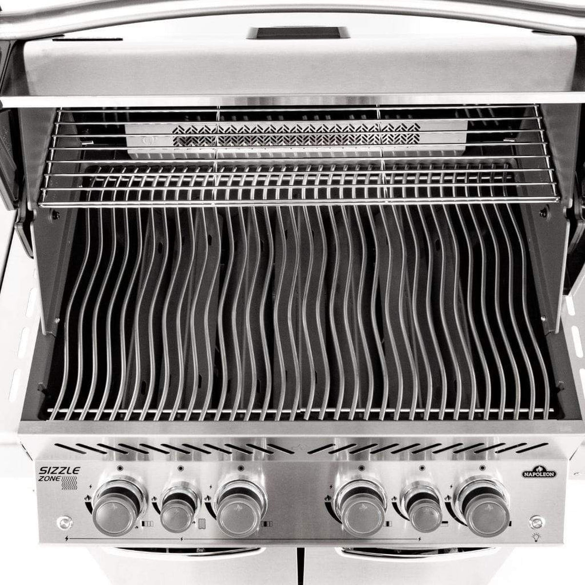 Napoleon 75" Prestige 665 RSIB Freestanding Gas Grill with Infrared Rear Burner & Infrared Side Burner - View 5