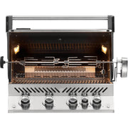 Napoleon Prestige PRO 500 33" Built-in Natural Gas Grill With Infrared Rear Burner - View 2