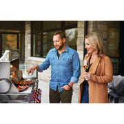 Napoleon Prestige PRO 500 67" Freestanding Natural Gas Grill With Infrared Side and Rear Burners - View 11