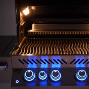 Napoleon Prestige PRO 500 67" Freestanding Natural Gas Grill With Infrared Side and Rear Burners - View 17