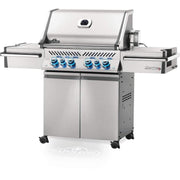 Napoleon Prestige PRO 500 67" Freestanding Natural Gas Grill With Infrared Side and Rear Burners - View 2