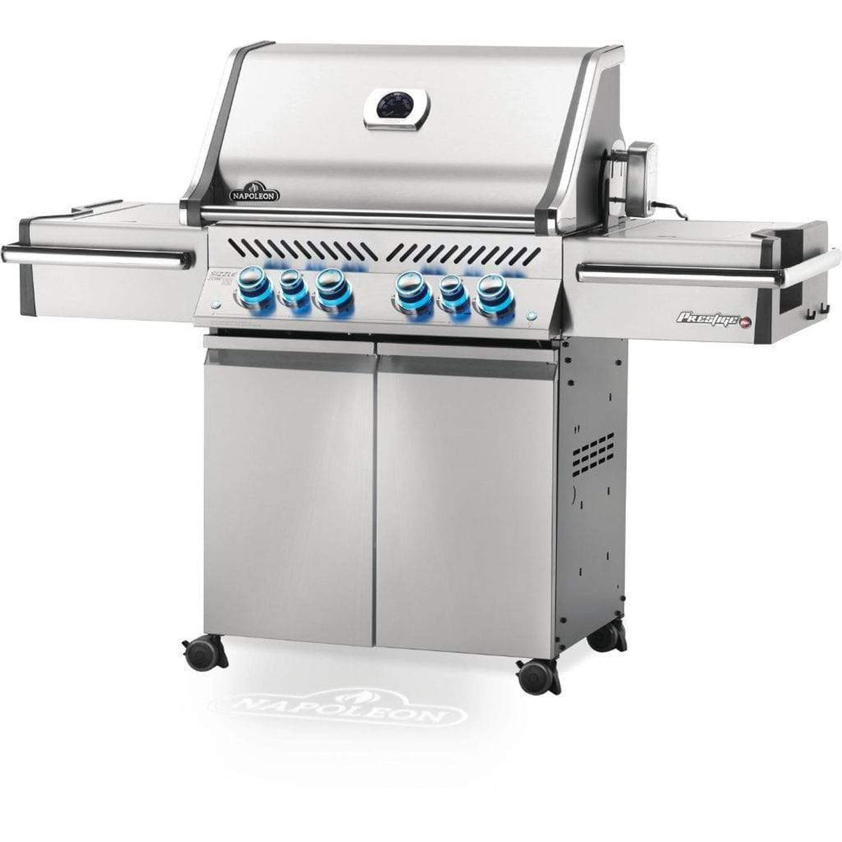 Napoleon Prestige PRO 500 67" Freestanding Natural Gas Grill With Infrared Side and Rear Burners - View 2