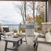 Napoleon Prestige PRO 500 67" Freestanding Natural Gas Grill With Infrared Side and Rear Burners - View 5
