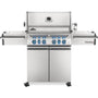 Napoleon Prestige PRO 500 67" Freestanding Natural Gas Grill With Infrared Side and Rear Burners