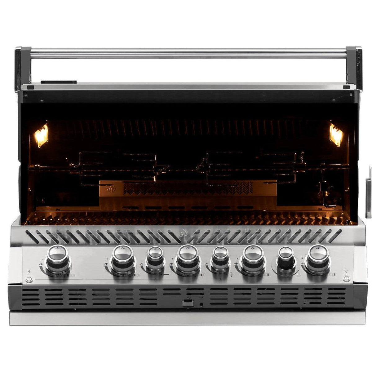 Napoleon Prestige PRO 665 42" Built-in Natural Gas Grill With Infrared Rear Burner - View 2