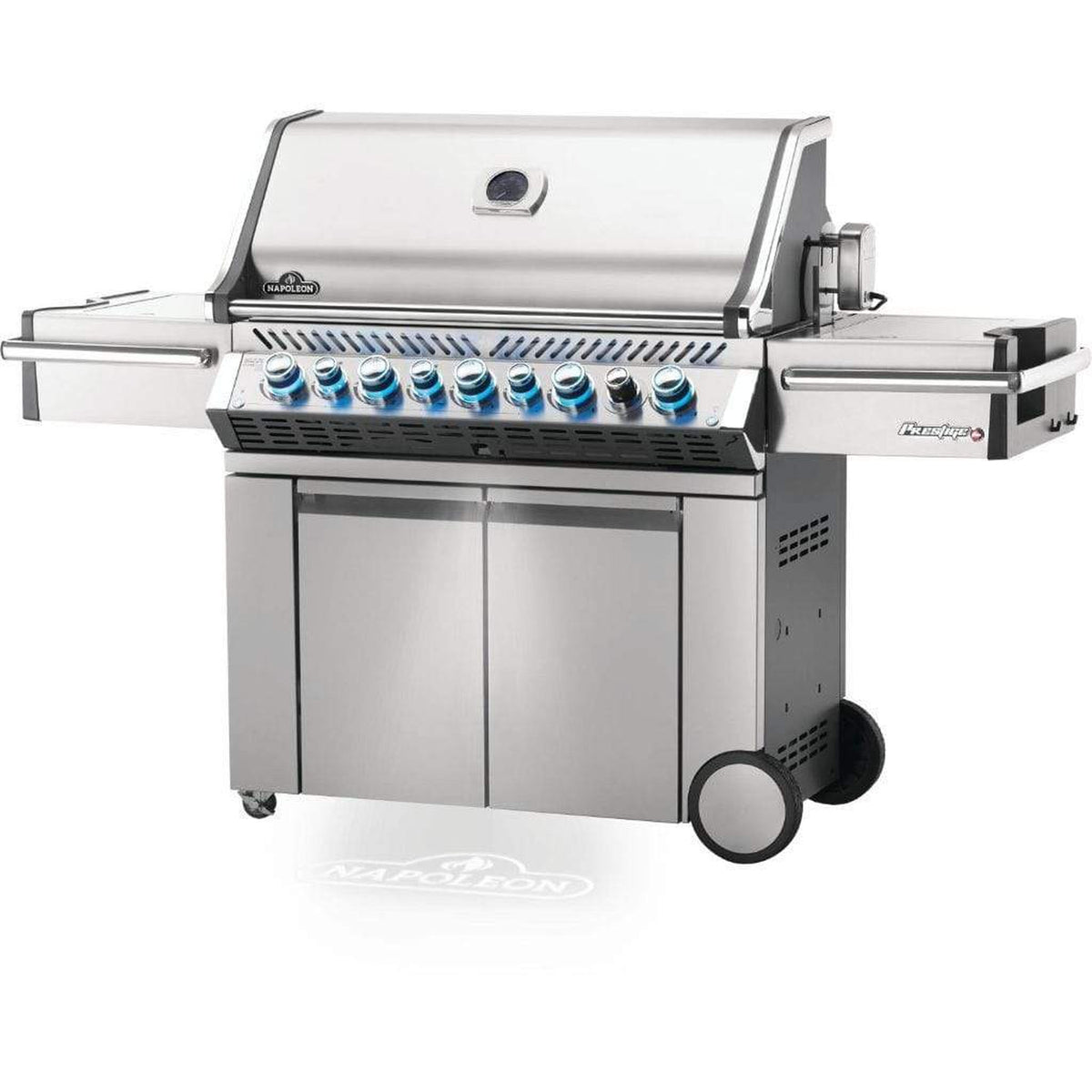 Napoleon Prestige PRO 665 77" Freestanding Natural Gas Grill With Infrared Side and Rear Burners - View 2