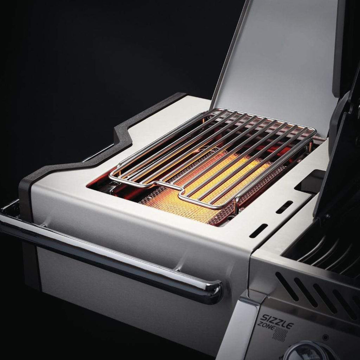 Napoleon Prestige PRO 665 77" Freestanding Natural Gas Grill With Infrared Side and Rear Burners - View 5