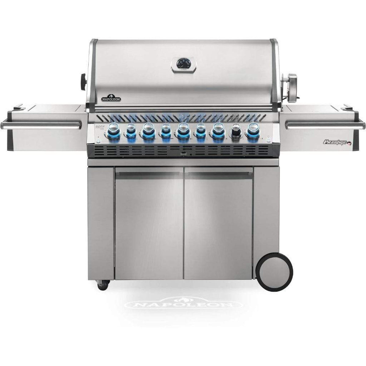 Napoleon Prestige PRO 665 77" Freestanding Natural Gas Grill With Infrared Side and Rear Burners - View 1