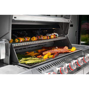 Napoleon Prestige PRO 665 Elite 77" 5 Main Burners Freestanding Natural Gas Grill With Smart Technology & Electric Smoker Box
